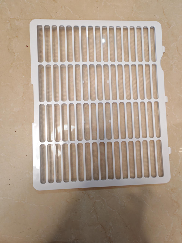 Upper air filter for portable air conditioner
